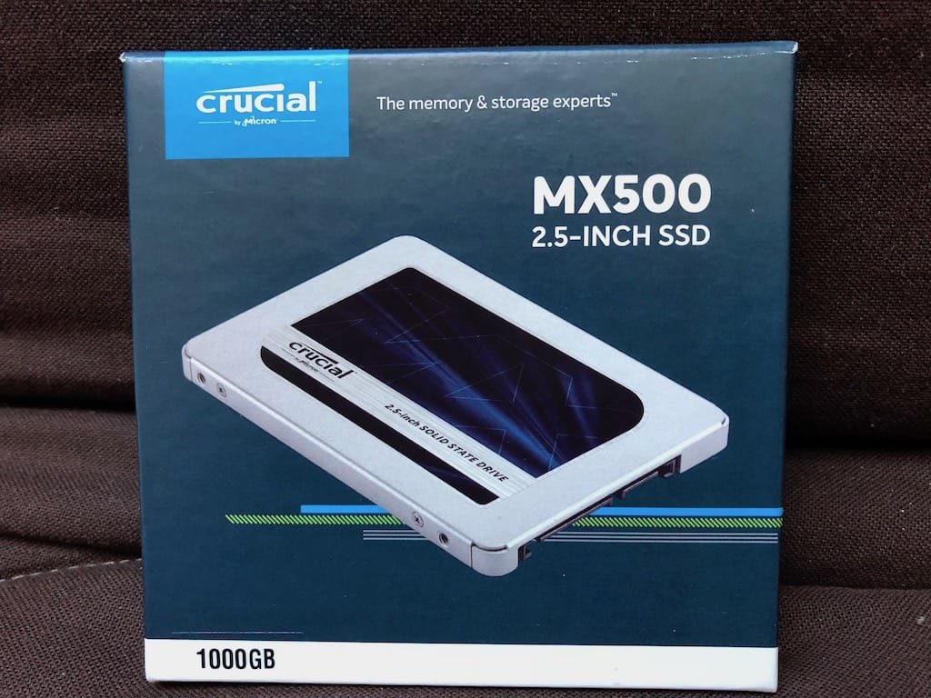 Test Crucial MX500 SSD 1 To, 2,5 (CT1000MX500SSD1) - JCBTechno